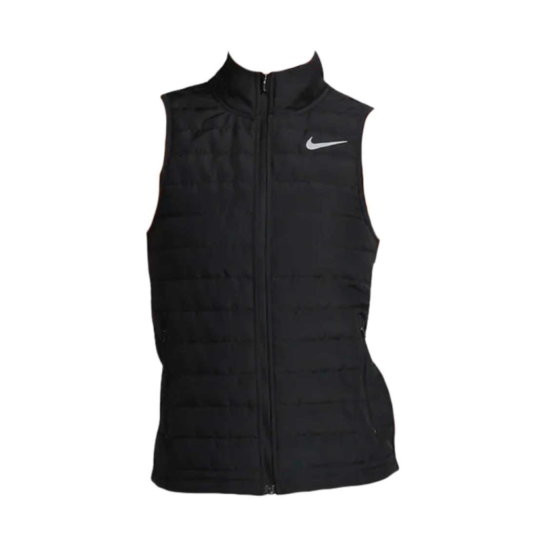 (W) 나이키 써마핏 에센셜 러닝 베스트 블랙 - US/EU((W) Nike Therma-Fit Essential Running Vest Black - US/EU) - 1