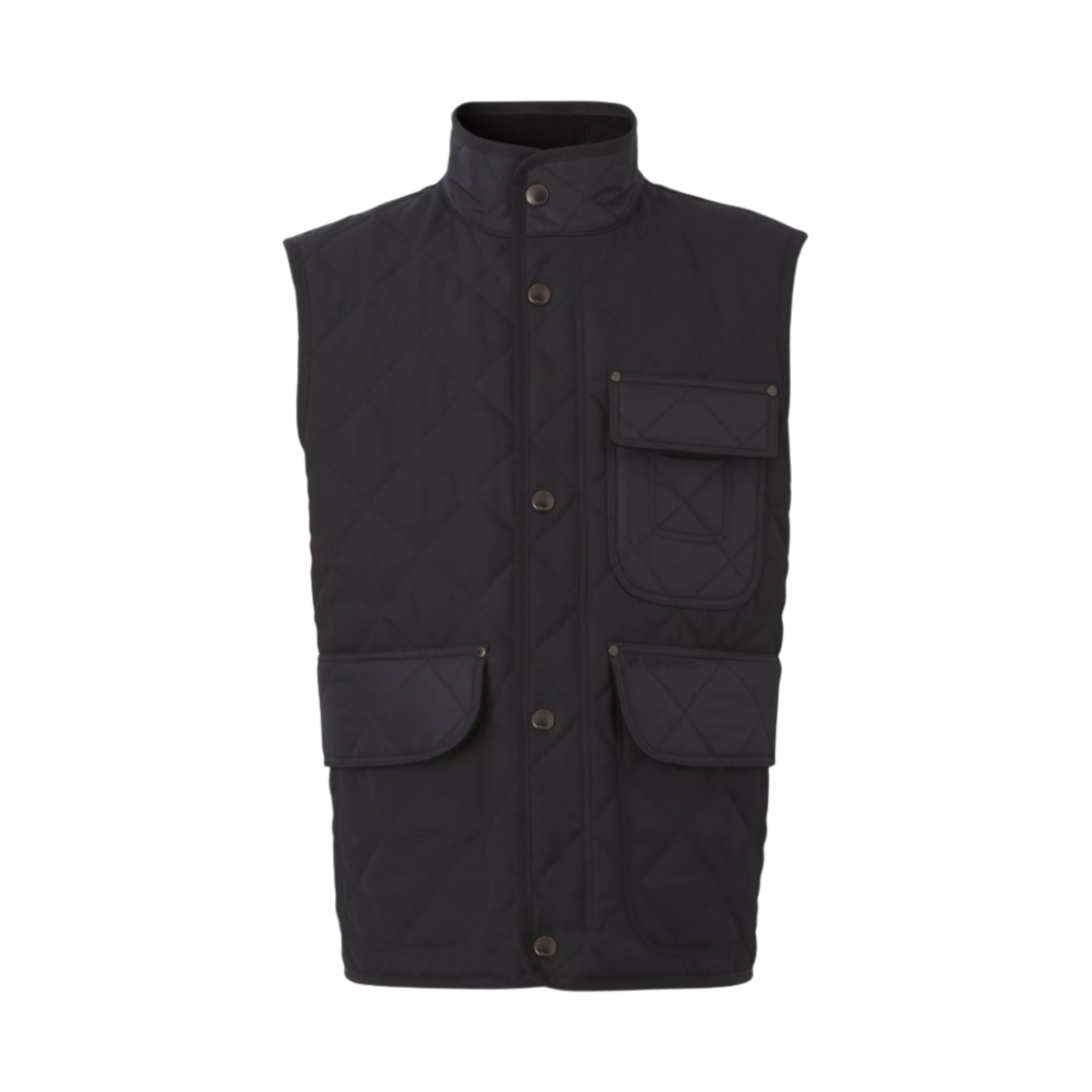 버버리 다이아몬드 퀼팅 써모레귤레이티드 질레 블랙(Burberry Diamond Quilted Thermoregulated Gilet Black) - 1