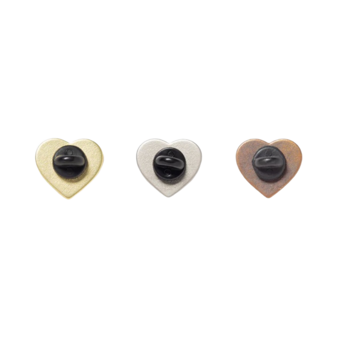휴먼 메이드 하트 핀 세트 골드 (3개 세트)(Human Made Heart Pin Set Gold (Set of 3)) - 2