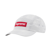 Supreme Gloss Ripstop Camp Cap Light Grey - 23FW