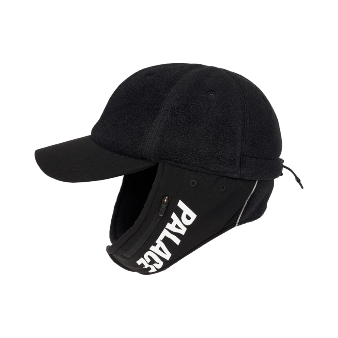 팔라스 폴라텍 웜돔 이어플랩 5-패널 블랙 - 23FW(Palace Polartec Warmdome Earflap 5-Panel Black - 23FW) - 3