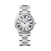Cartier Ronde Solo Watch 36 Quartz Steel Bracelet Steel