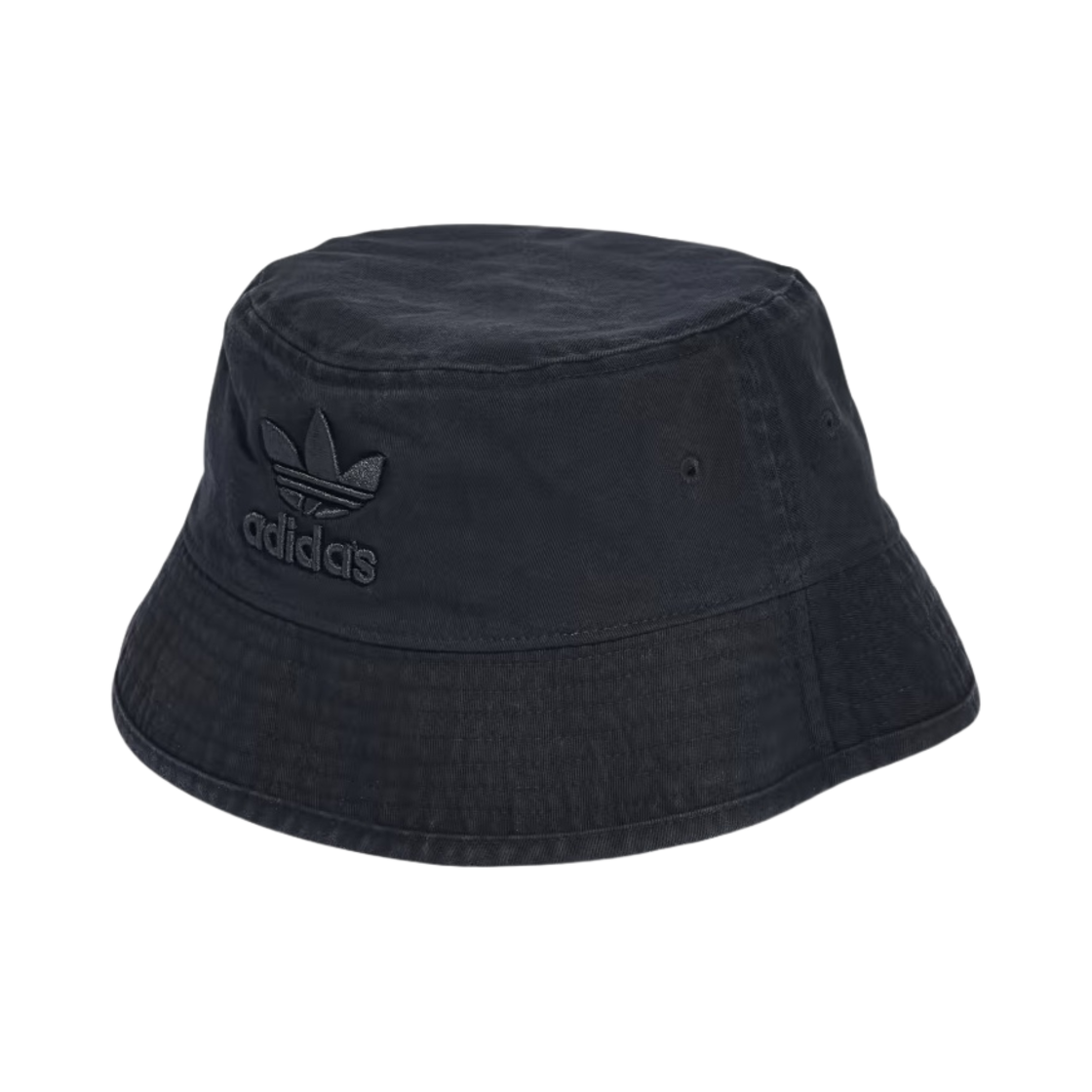 아디다스 아디컬러 클래식 스톤워시드 버킷햇 블랙(Adidas Adicolor Classic Stonewashed Bucket Hat Black) - 1