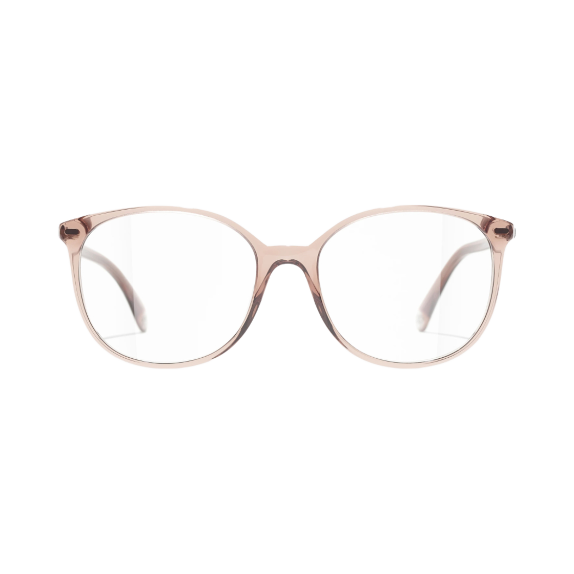 샤넬 판토스 프레임 아세테이트 & 투명한 브라운(Chanel Pantos Eyeglasses Acetate & Transparent Brown) - 1