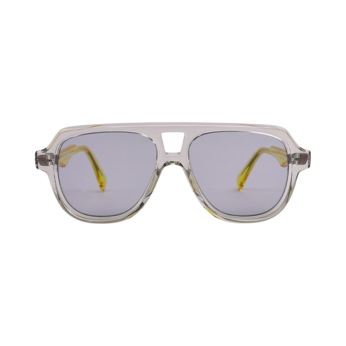 쿠보라움 Q4 투명 그린 그레이 틴트 렌즈(Kuboraum Q4 Transparent Green Grey Tint Lens)