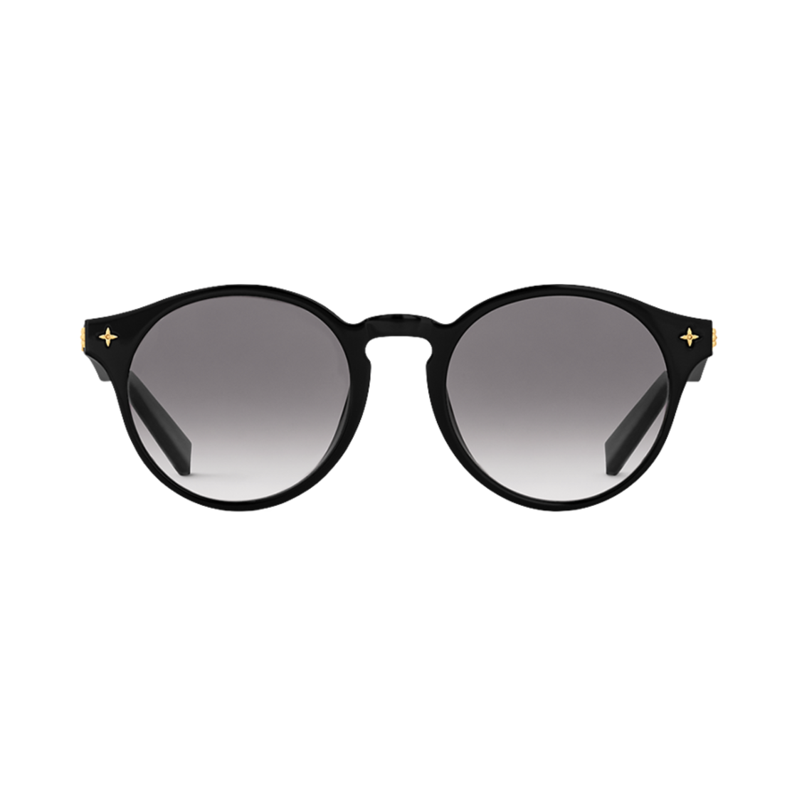 (W) 루이비통 LV 미니그램 라운드 선글라스 블랙((W) Louis Vuitton LV Minigram Round Sunglasses Black)