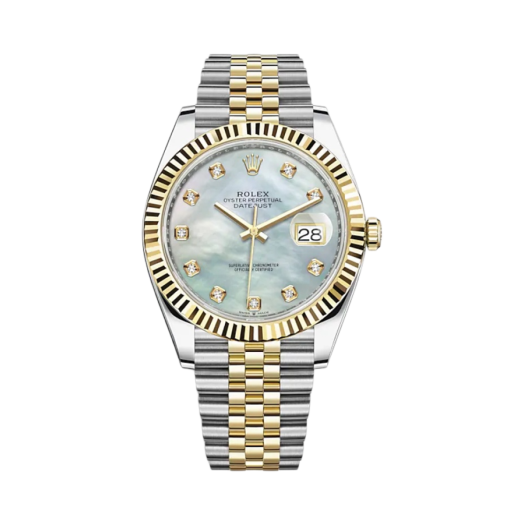 Rolex Datejust 41mm 126333 MoP Diamond-Set Jubilee