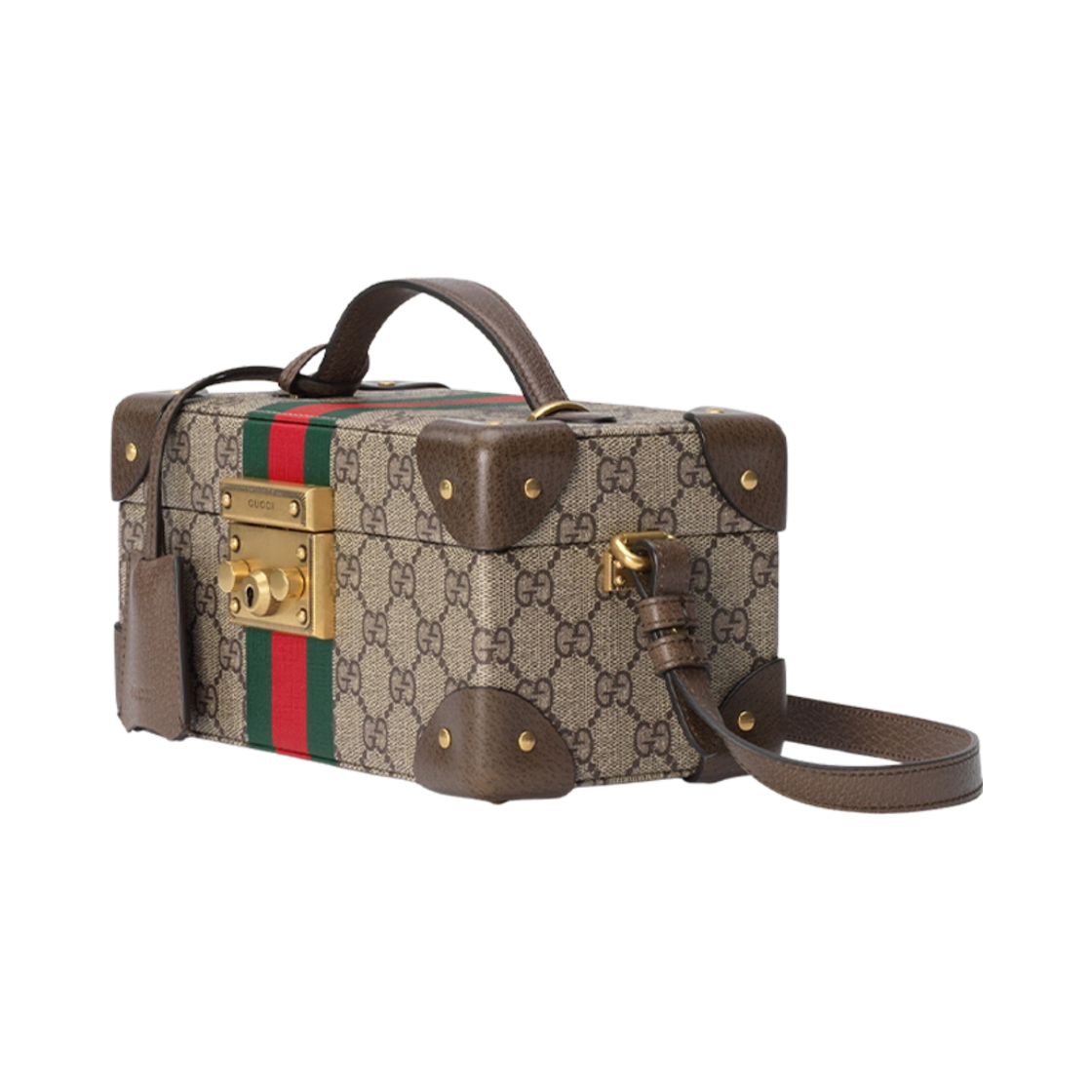 구찌 사보이 워치 케이스 베이지 에보니 슈프림(Gucci Savoy Watch Case Beige Ebony Supreme) - 2