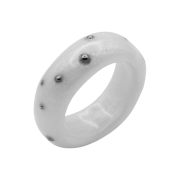 Nff Black Ball Around Ring White