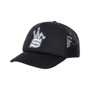 Stussy x Our Legacy Work Shop Trucker Cap Black