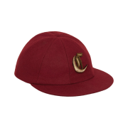 Celine Rowing Cap in Flannel Bordeaux