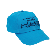 Suade Collection Ball Cap Sky Blue