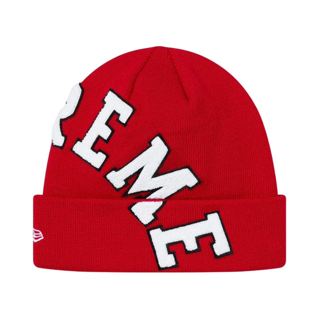 슈프림 뉴에라 빅 아크 비니 레드 - 20FW(Supreme New Era Big Arc Beanie Red - 20FW) - 2