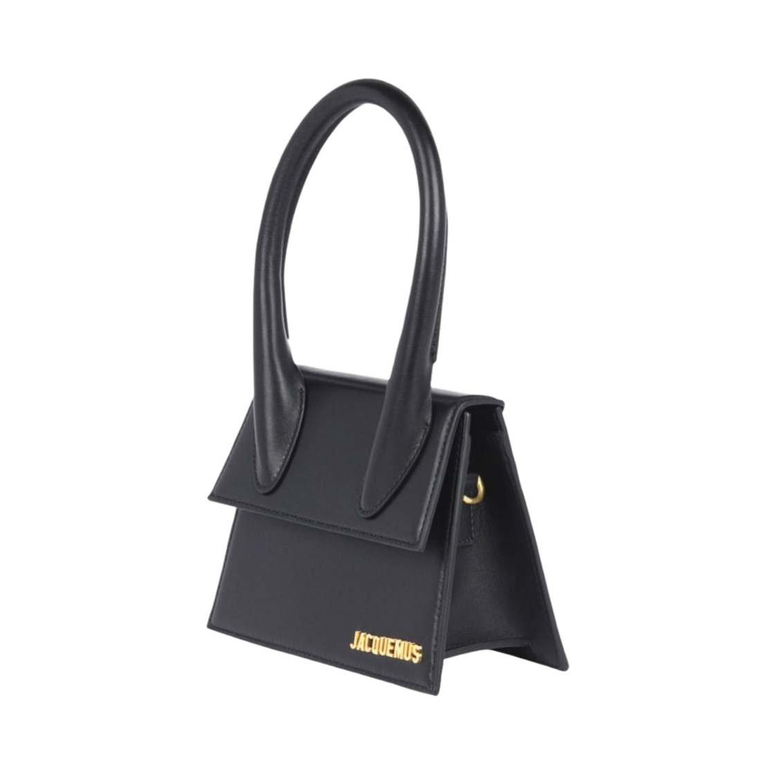 자크뮈스 르 치키토 모옌 레더 핸드백 블랙(Jacquemus Le Chiquito Moyen Leather Handag Black) - 2