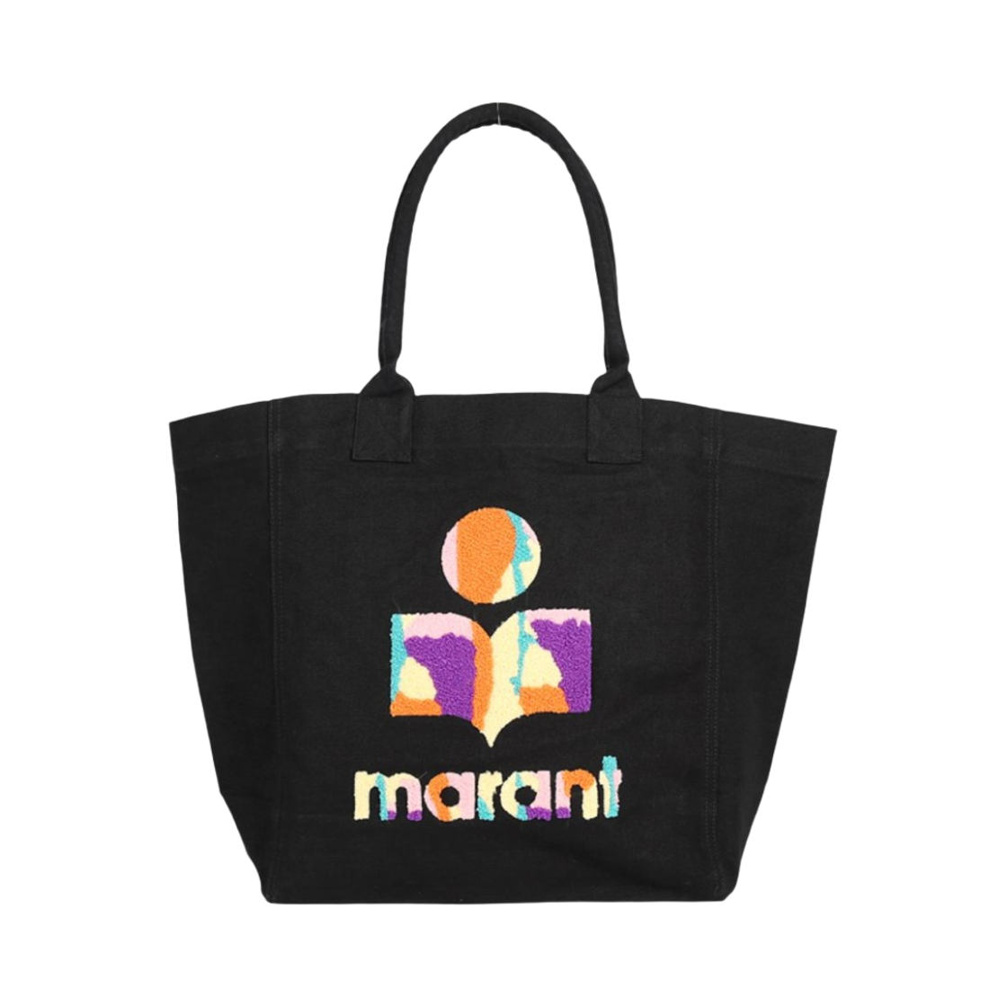 이자벨 마랑 옌키 부클 로고 토트백 블랙 - 23FW(Isabel Marant Yenky Boucle Logo Tote Bag Black - 23FW) - 1