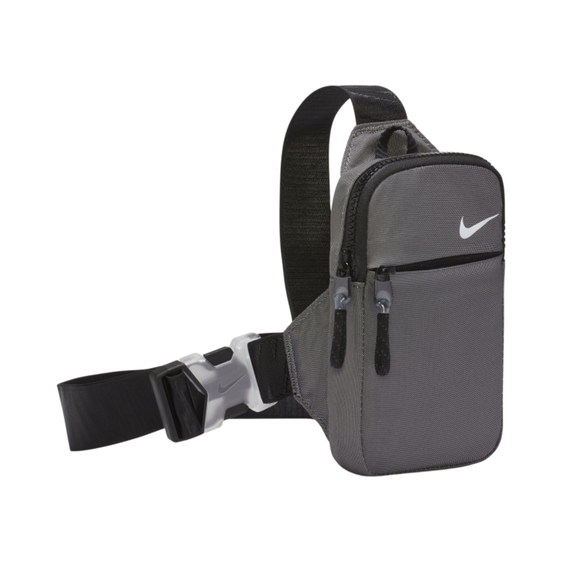 나이키 NSW 에센셜 힙 팩 스몰 1L 그레이 블랙(Nike NSW Essential Hip Pack Small 1L Grey Black) - 2