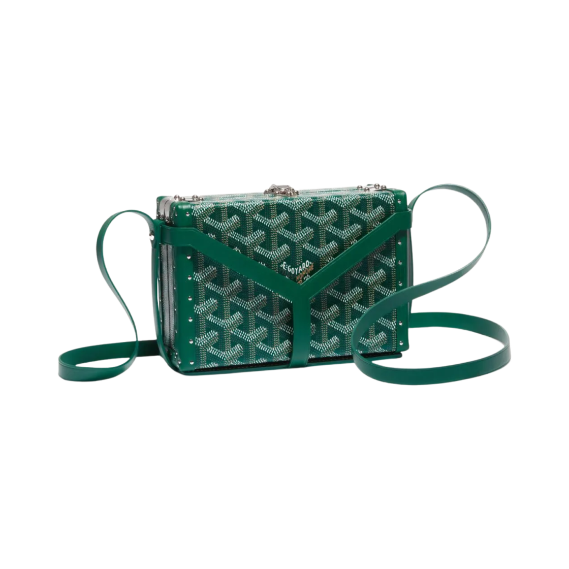 고야드 미노디에르 트렁크백 그린(Goyard Minaudiere Trunk Bag Green) - 1