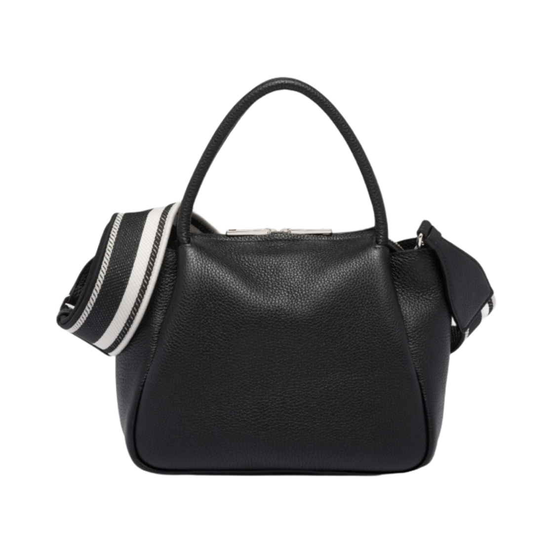 프라다 스몰 레더 핸드백 블랙(Prada Small Leather Handbag Black) - 2