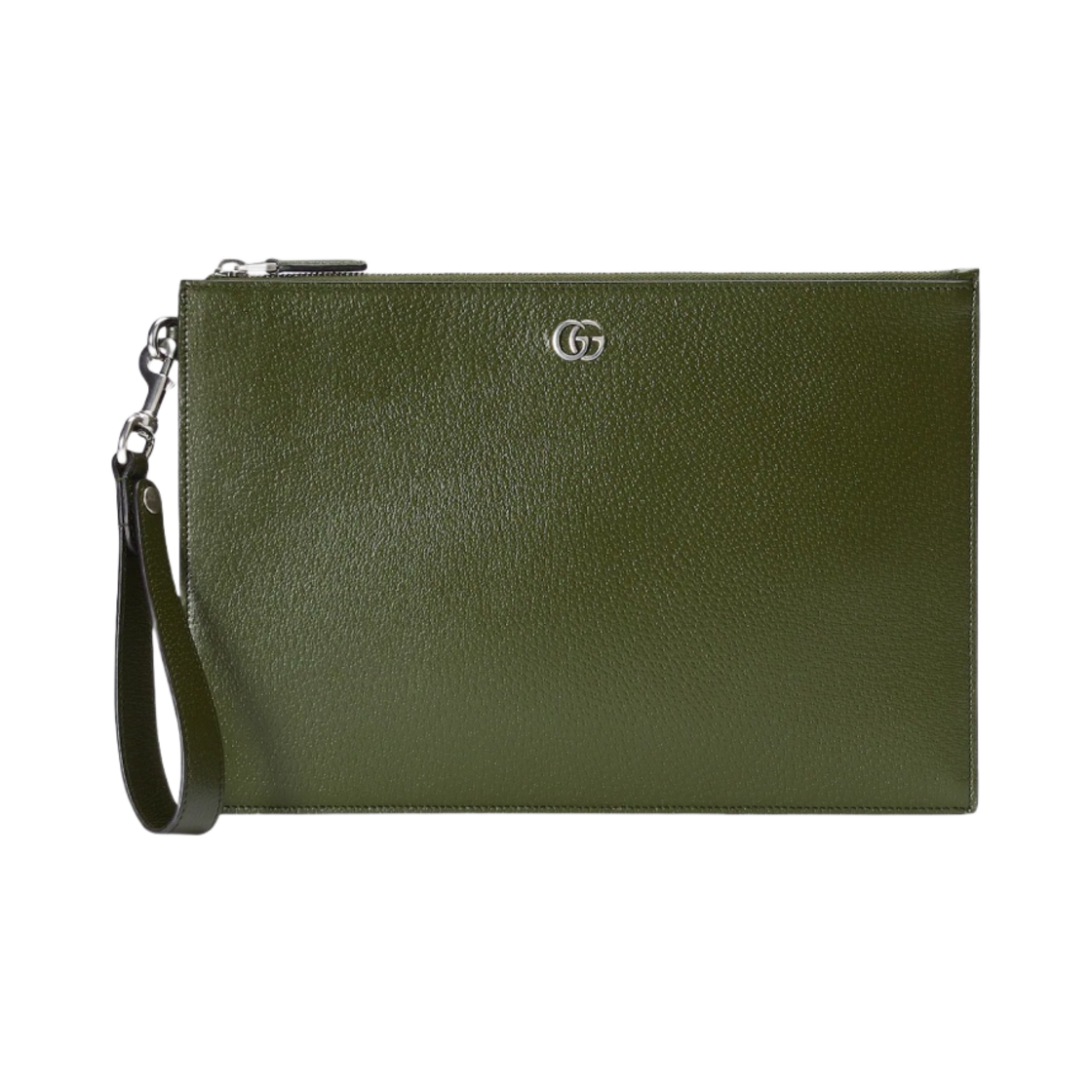 구찌 GG 마몽 파우치 포레스트 그린 레더(Gucci GG Marmont Pouch Forest Green Leather) - 1