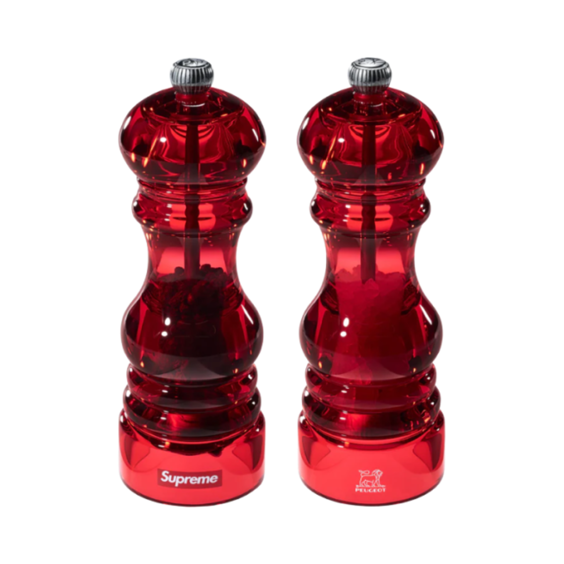 - Supreme x Peugeot Salt & Pepper Mill Red (Set of 2) - 24FW