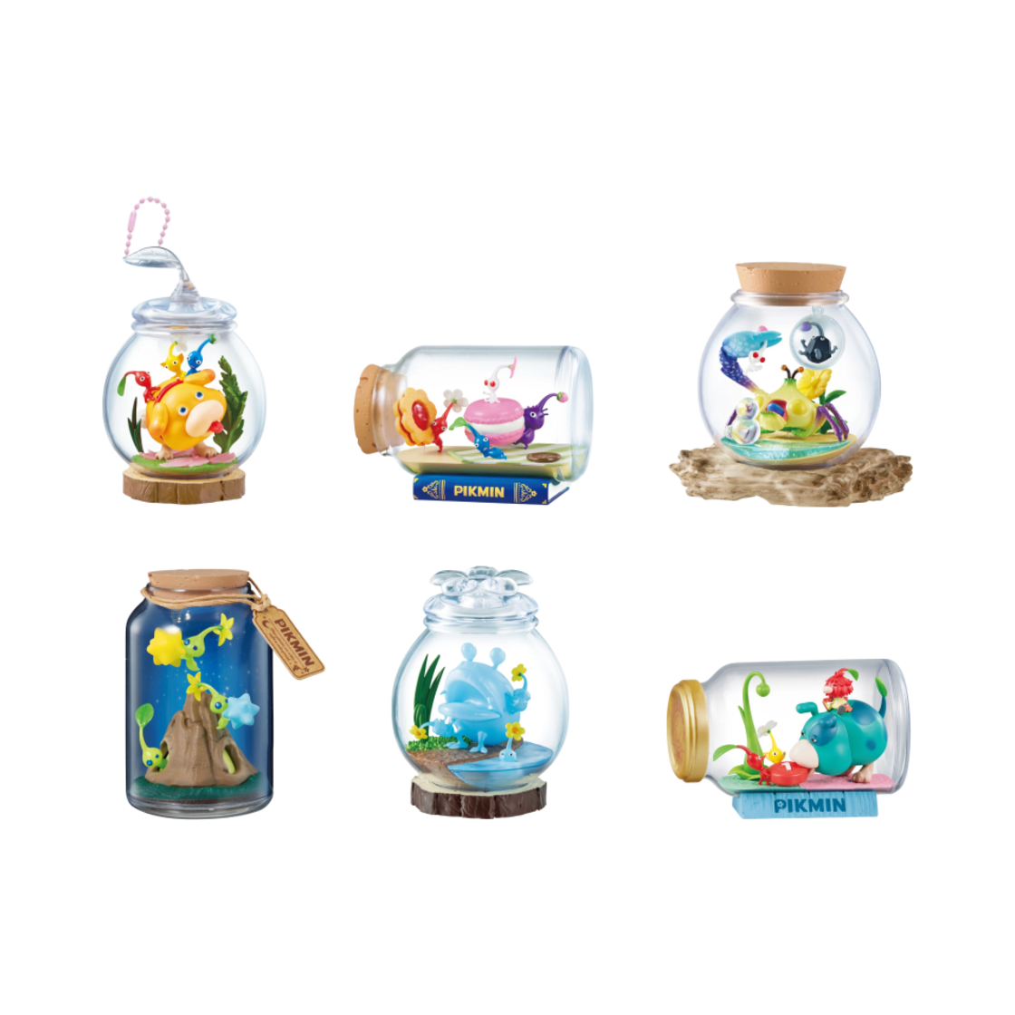 닌텐도 피크민 테라리움 컬렉션 2 랜덤박스 (6개입)(Nintendo Pikmin Terrarium Collection 2 Sealed Case (6 Blind Boxes))