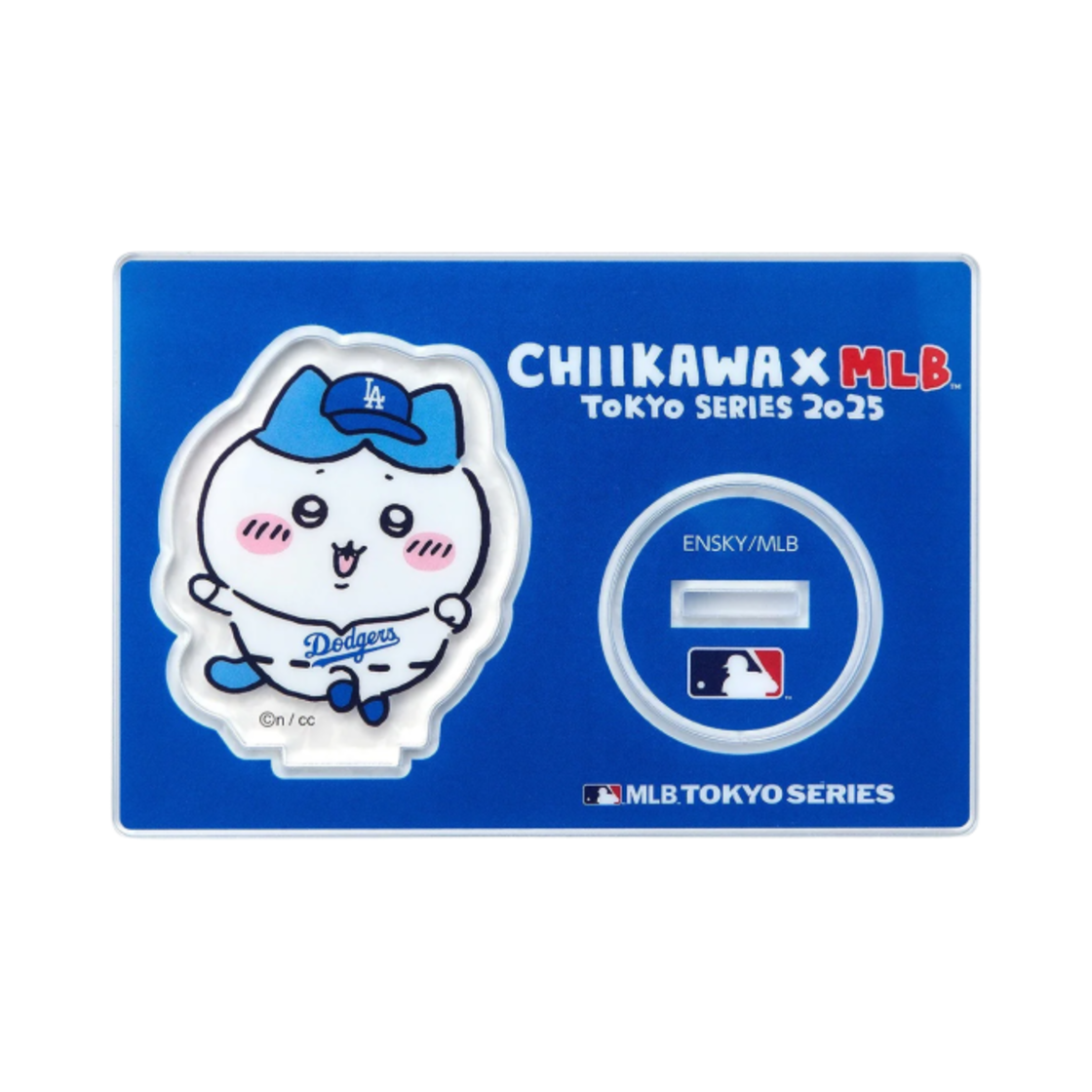 치이카와 x MLB 도쿄 시리즈 아크릴 스탠드 하치와레 LA 다저스(Chiikawa x MLB Tokyo Series Acrylic Stand Hachiware LA Dodgers) - 2