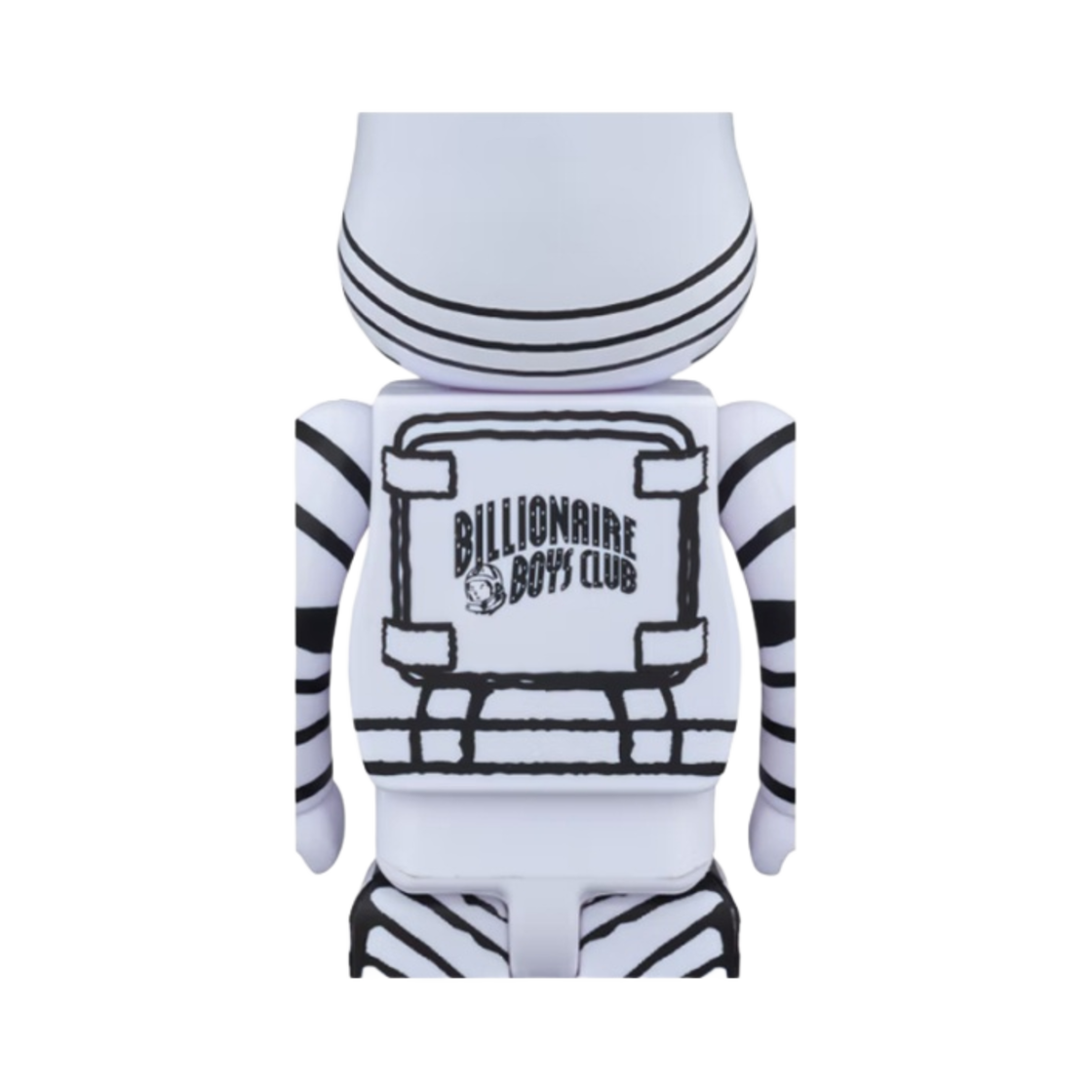 베어브릭 x 빌리어네어 보이즈 클럽 아스트로넛 100% 화이트(Bearbrick x Billionaire Boys Club Astronaut 100% White) - 2
