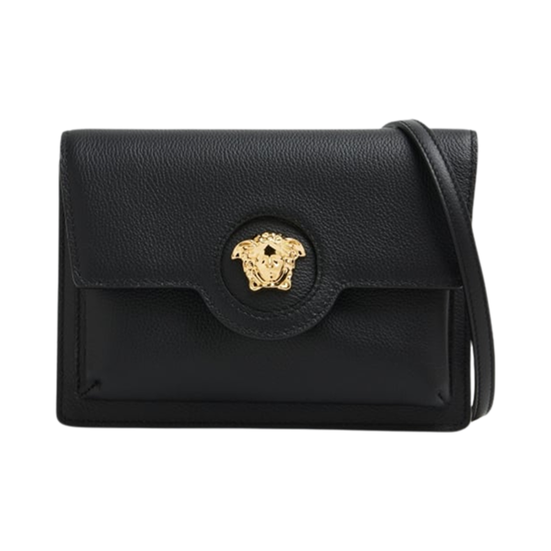 1007678-DVIT2T-1B00V Versace Medusa Mini Crossbody Bag Black Gold