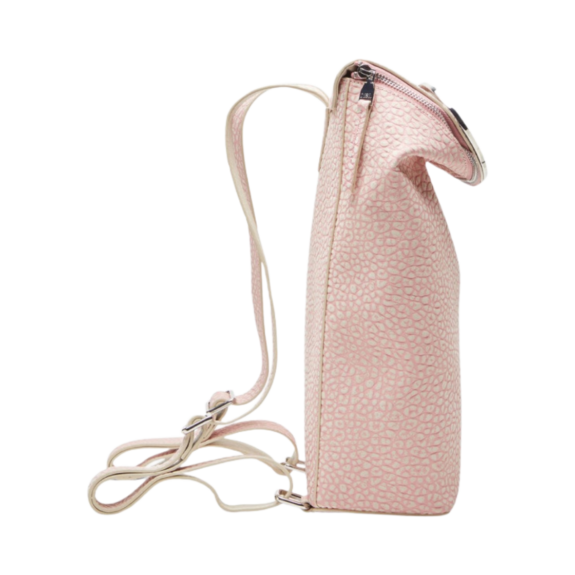 디젤 1DR 슬링 백팩 인 버블 레더 핑크(Diesel 1DR Sling Backpack in Bubble Leather Pink) - 2