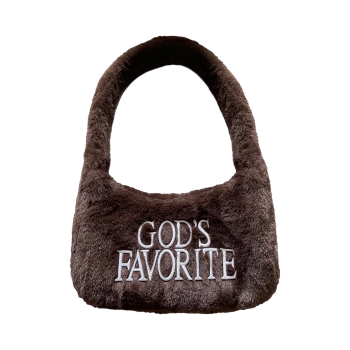 프레잉 갓 페이버 퍼리 백 브라운(Praying God's Favorite Furry Bag Brown)