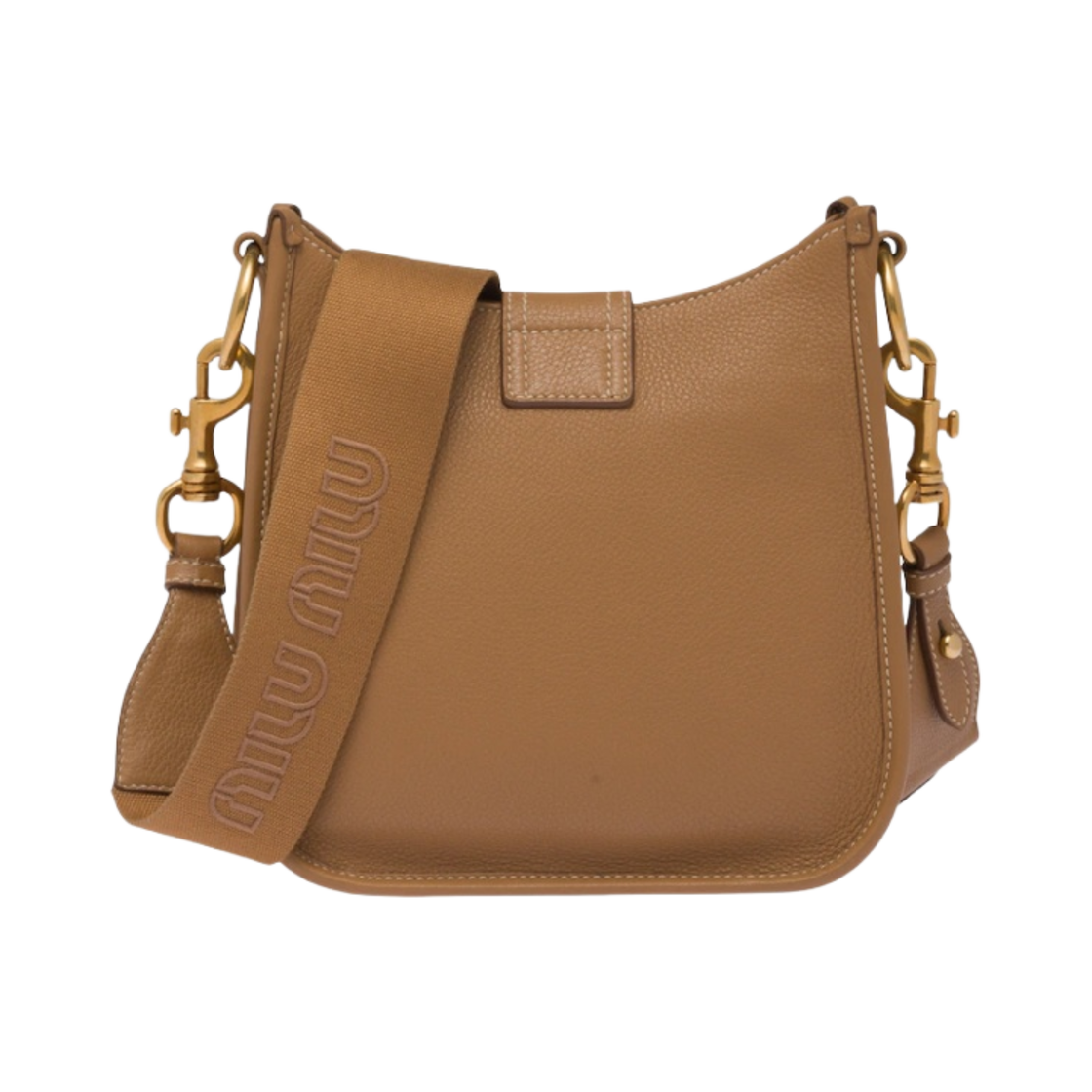 미우 미우 가죽 숄더백 카라멜(Miu Miu Leather Shoulder Bag Caramel) - 3