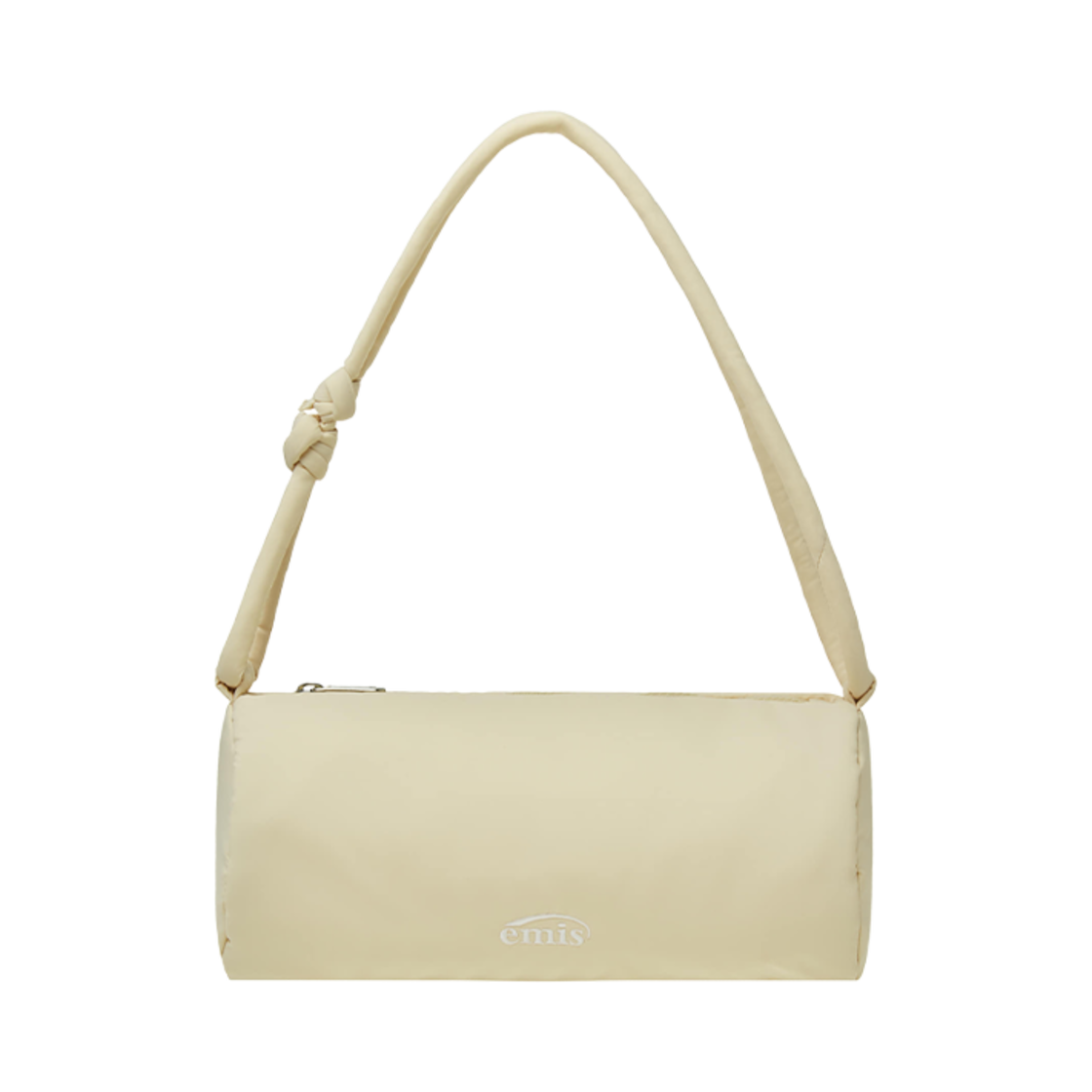 【emis】韓国人気★ PUFFER BARREL BAG PUFFER BARREL BAG-BLACK - EMIS