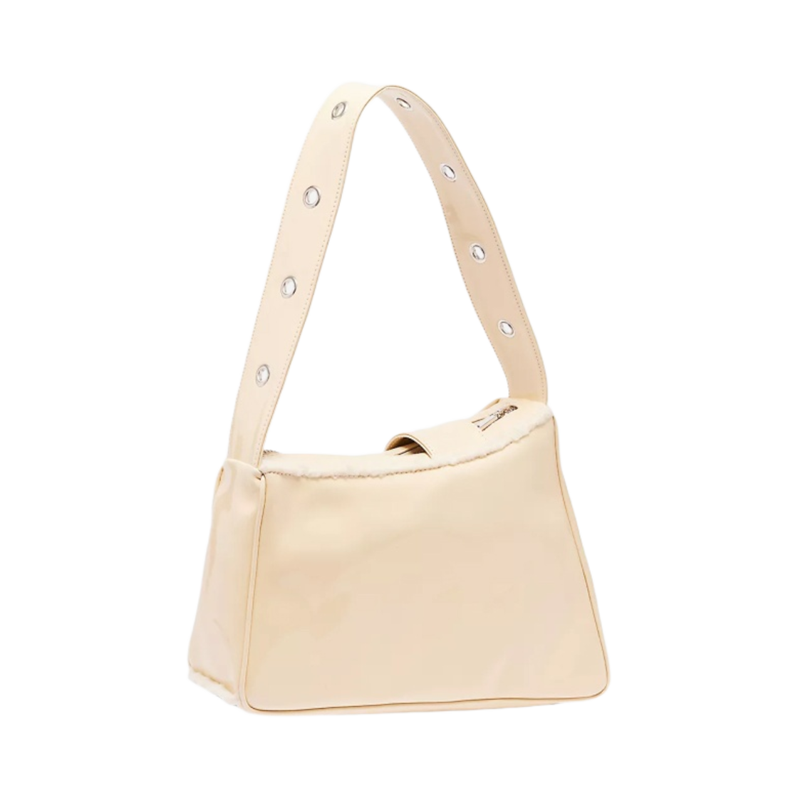 안쿠타 사르카 새들 버클 우븐 블렌드 숄더백 베이지 - 셀프리지 한정(Ancuta Sarca Saddle Buckle Woven Blend Shoulder Bag Beige -Selfridges Exclusive) - 2