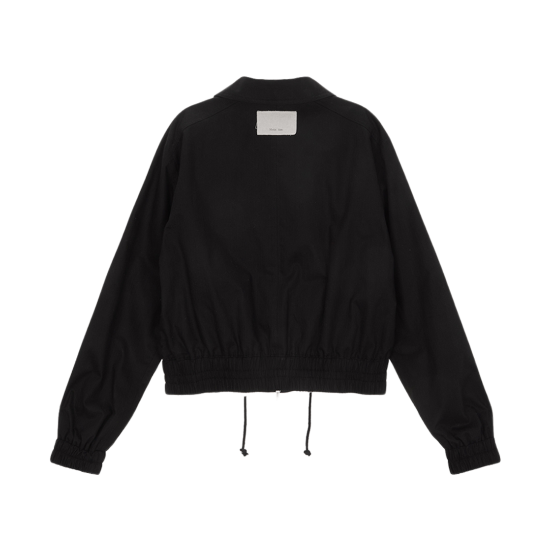 (W) 마뗑킴 커비 스트링 블루종 블랙((W) Matin Kim Curvy String Blouson Black) - 2