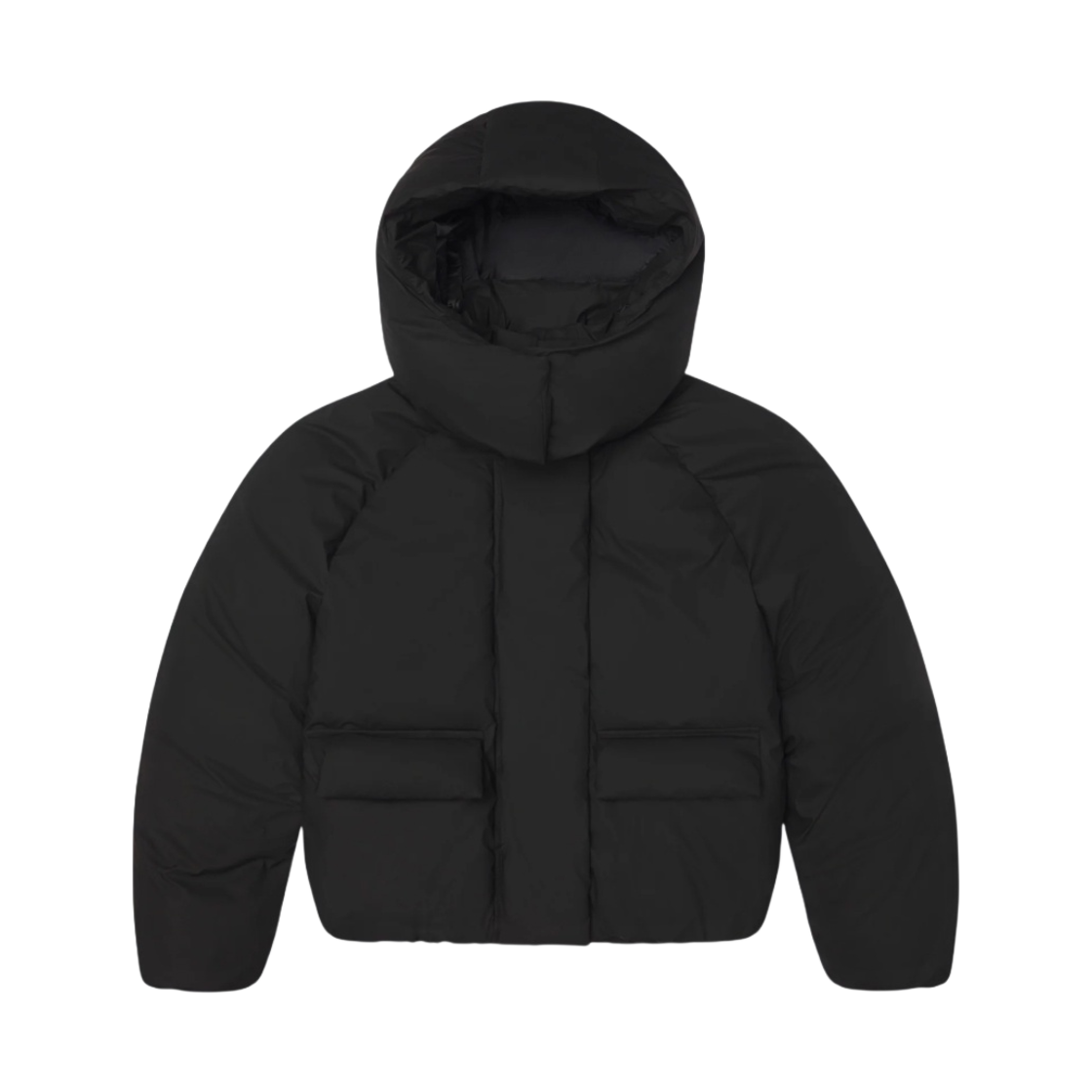(W) 카이 스탠다드 퍼퍼 자켓 블랙((W) Khy Standard Puffer Jacket Black)