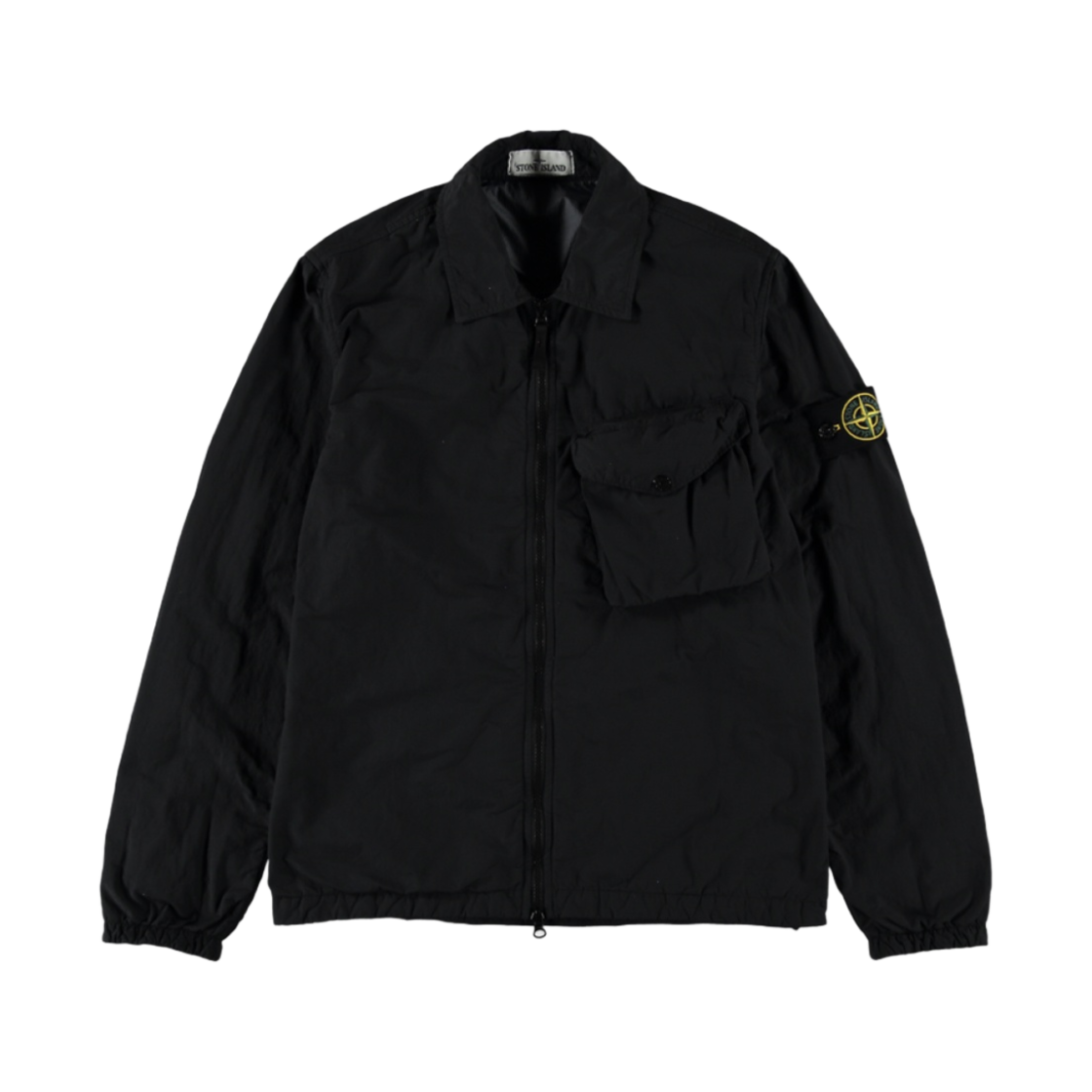 스톤 아일랜드 11803 나슬란 라이트 폴라텍 오버셔츠 블랙 - 21FW(Stone Island 11803 Naslan Light Polartec Overshirt Black - 21FW)