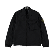 Stone Island 11803 Naslan Light Polartec Overshirt Black - 21FW