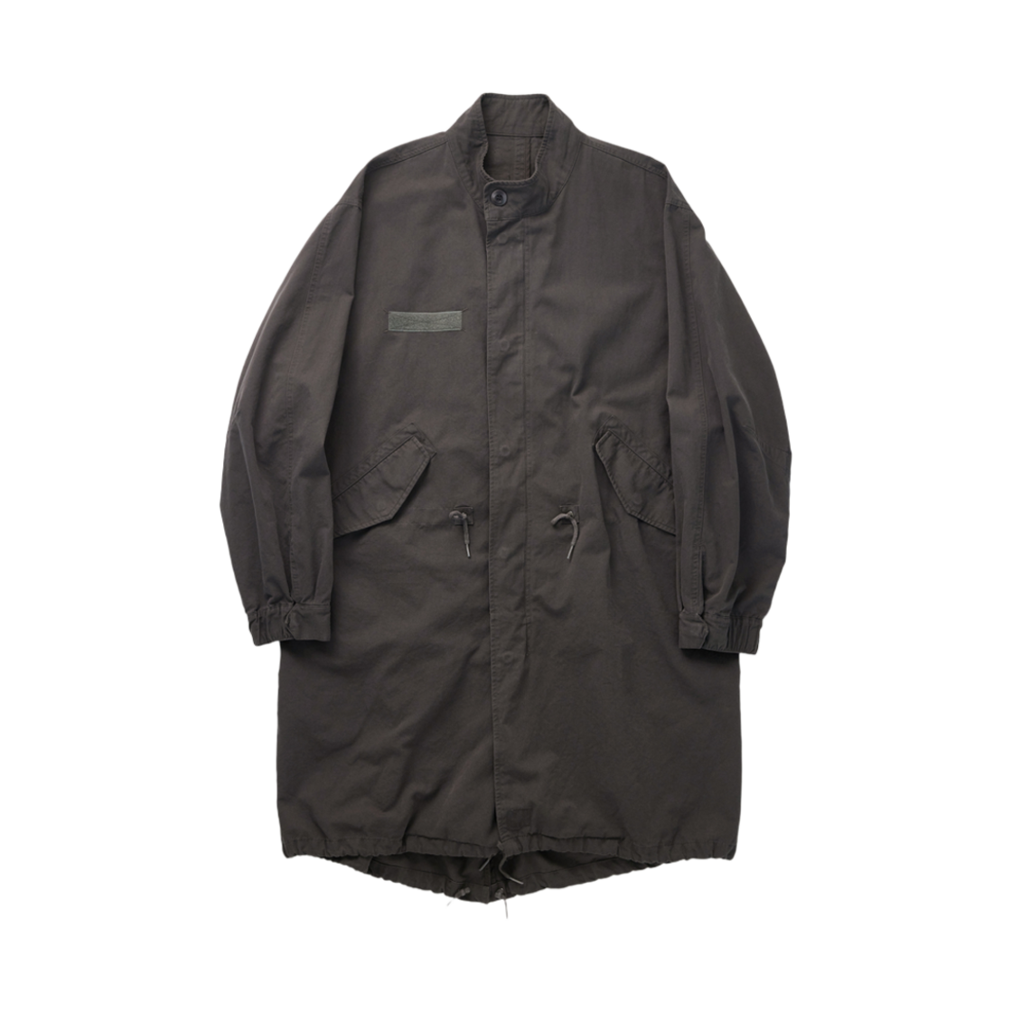 - Hatchingroom Mods Parka Washed Mud Brown