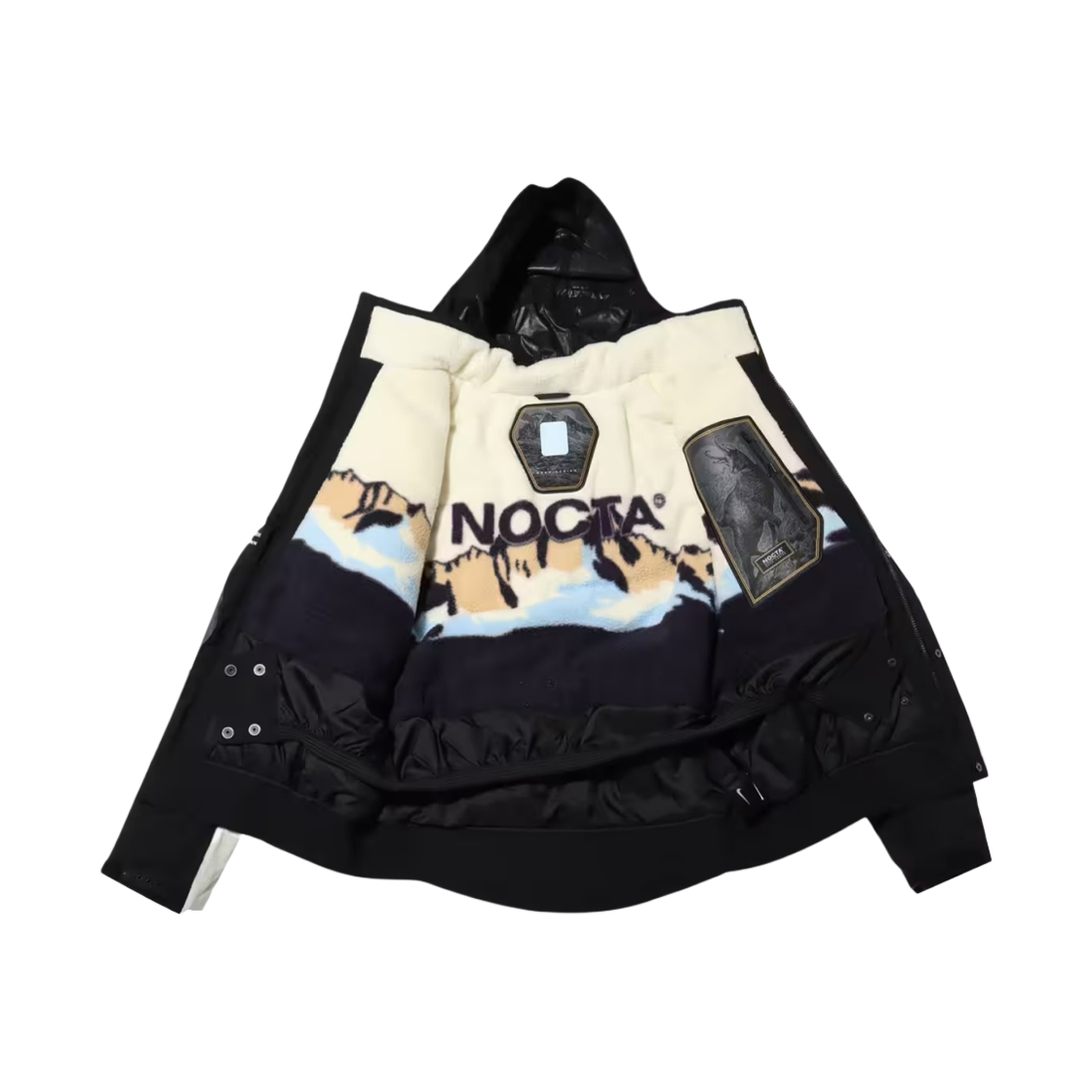 나이키 x 드레이크 녹타 8K 픽스 DLMTS 8000 자켓 블랙 (DV3626-010)(Nike x Drake Nocta 8K Peaks DLMTS 8000 Jacket Black (DV3626-010)) - 2