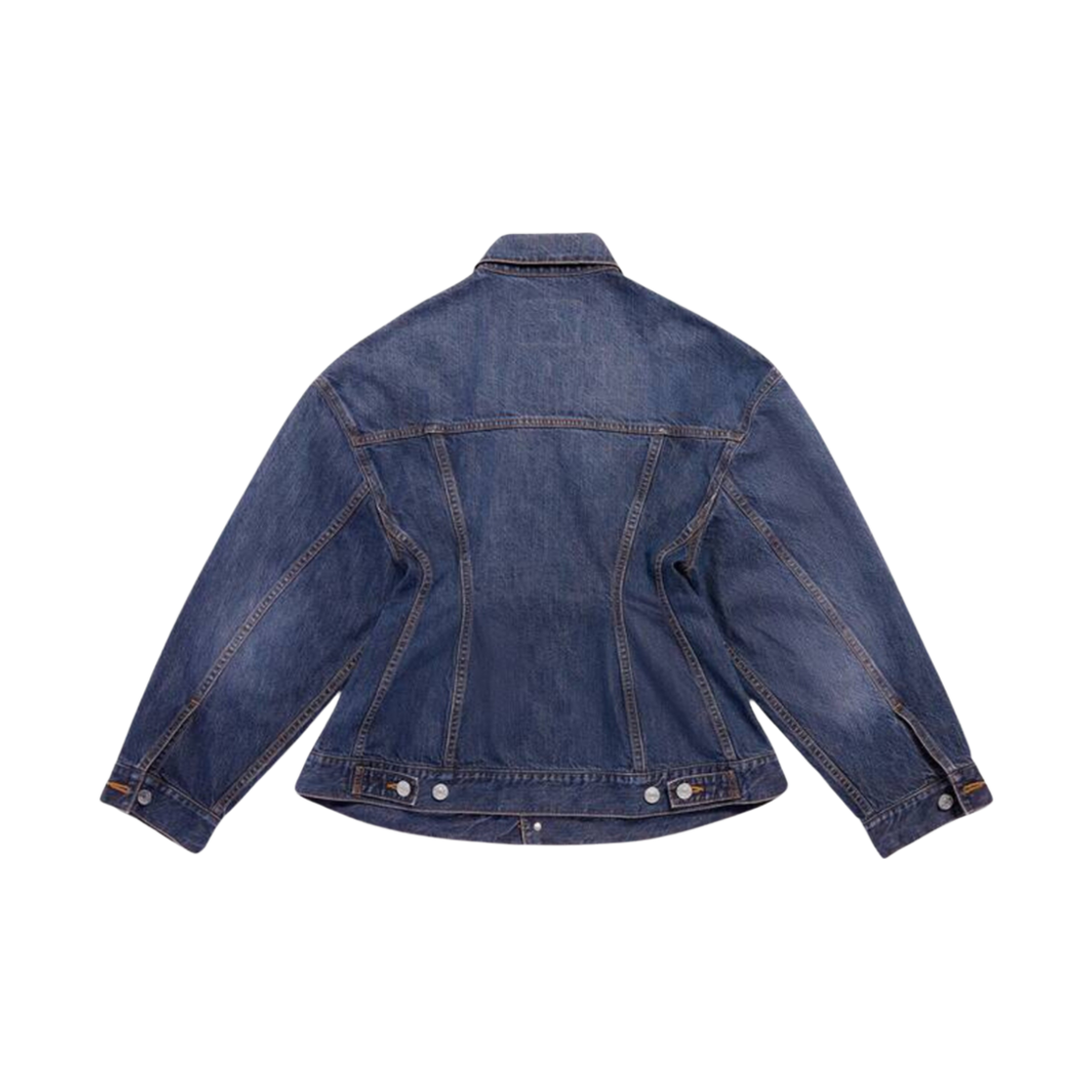 (W) 발렌시아가 아워글래스 자켓 다크 블루((W) Balenciaga Hourglass Jacket Dark Blue) - 2
