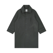 Undermycar Majanne Multi Button Oversized Wool Coat Agave - 22FW