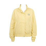 (W) Maison Kitsune Windbreaker Chalk Yellow