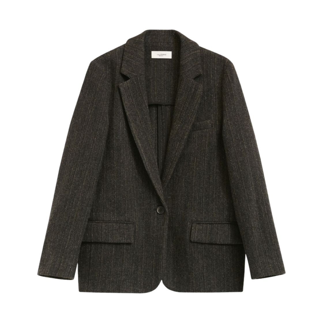 (W) 이자벨 마랑 샤를린 울 자켓 블랙 - 23SS((W) Isable Marant Charlyne Wool Jacket Black - 23SS) - 1