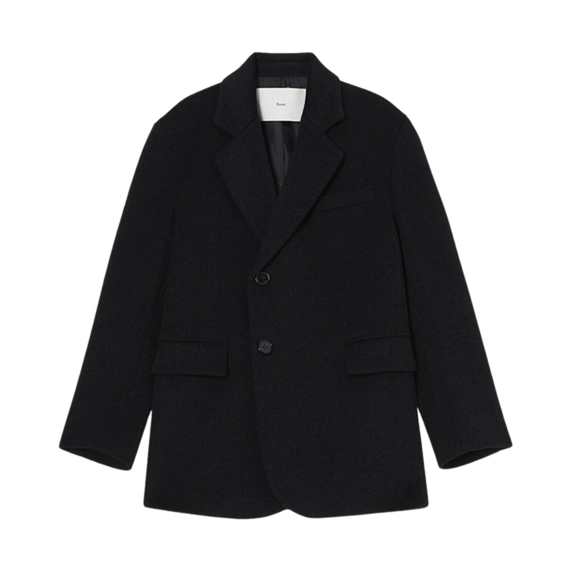 던스트 레이어드 헤비 울 블레이저 차콜 그레이(Dunst Layered Heavy Wool Blazer Charcoal Grey) - 1