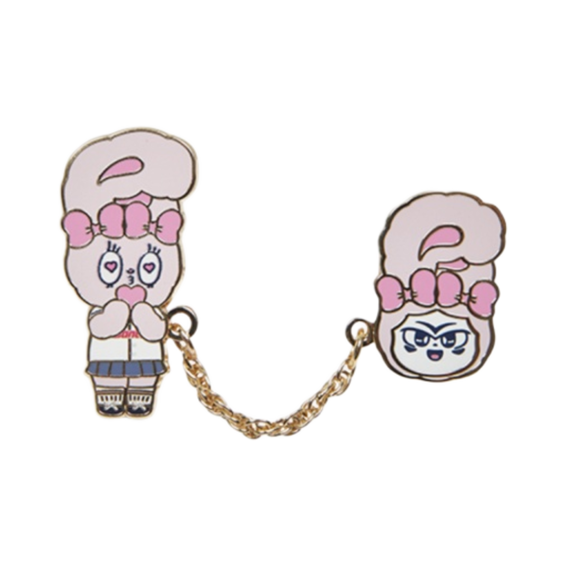 롯데 자이언츠 x 에스더 버니 체인 뱃지 윈지(Lotte Giants x Esther Bunny Chain Badge Win-G)