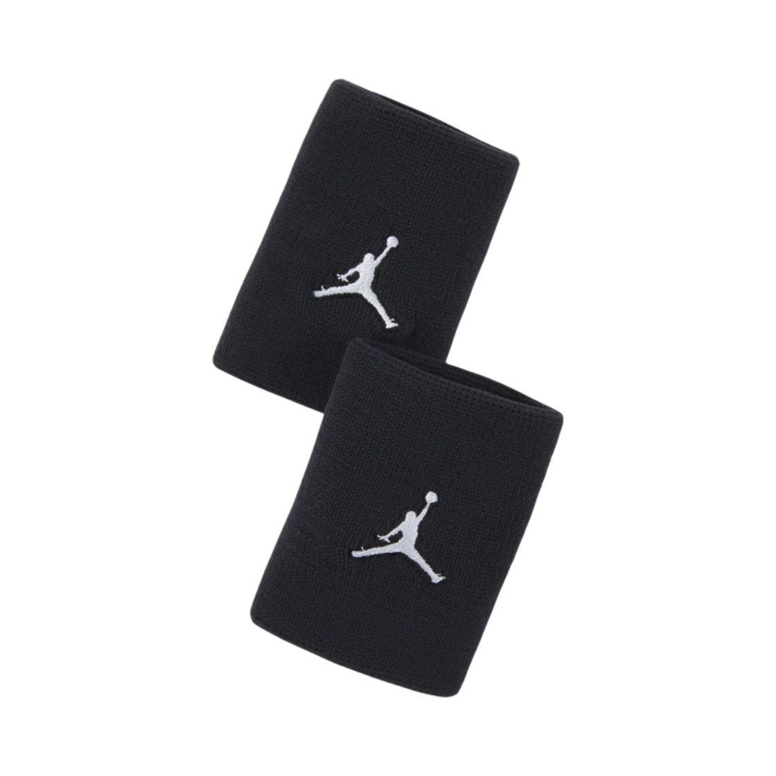 조던 점프맨 드라이핏 리스트밴드 블랙 화이트 (2개입)(Jordan Jumpman Dri-Fit Wristband Black White (2 Pack)) - 1