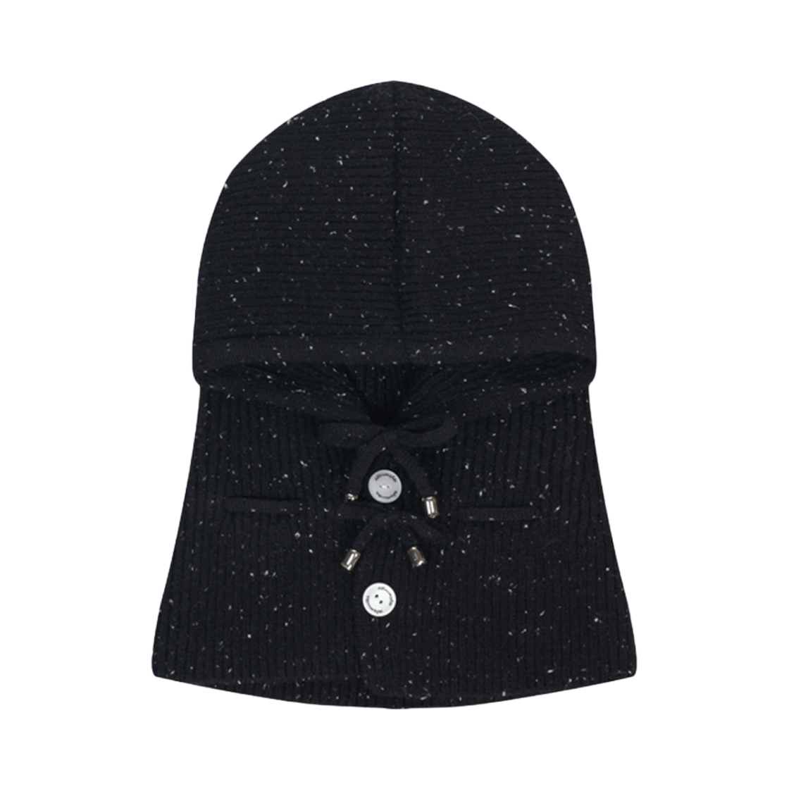 24FWDSDB-BK Allincomplete Double String Dot Balaclava Black