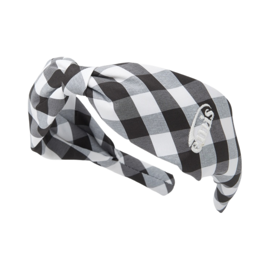 ★EMIS★ GINGHAM CHECK HAIRBAND GINGHAM CHECK HAIRBAND - EMIS