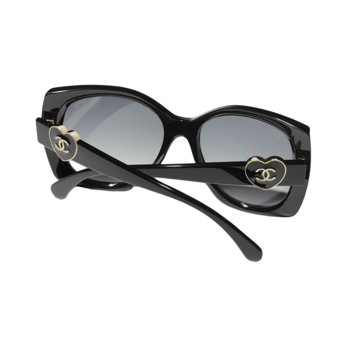 샤넬 스퀘어 선글라스 아세테이트 & 블랙 프레임 인터내셔널 핏(Chanel Square Sunglasses Acetate & Black Frame International Fit) - 4
