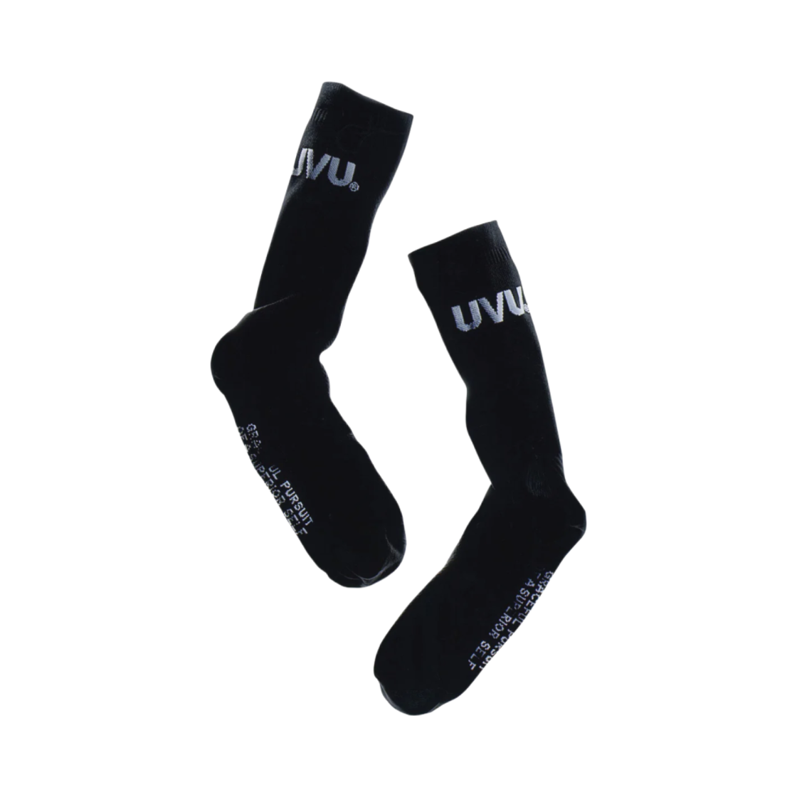 UVU 러닝 삭스 블랙(UVU Running Sock Black)